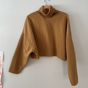 oak+fort cropped sweater